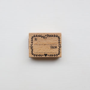 STAMP // TO AND FROM WREATH