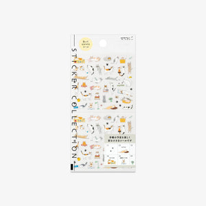 CALENDAR STICKERS // ACTIVITY CATS