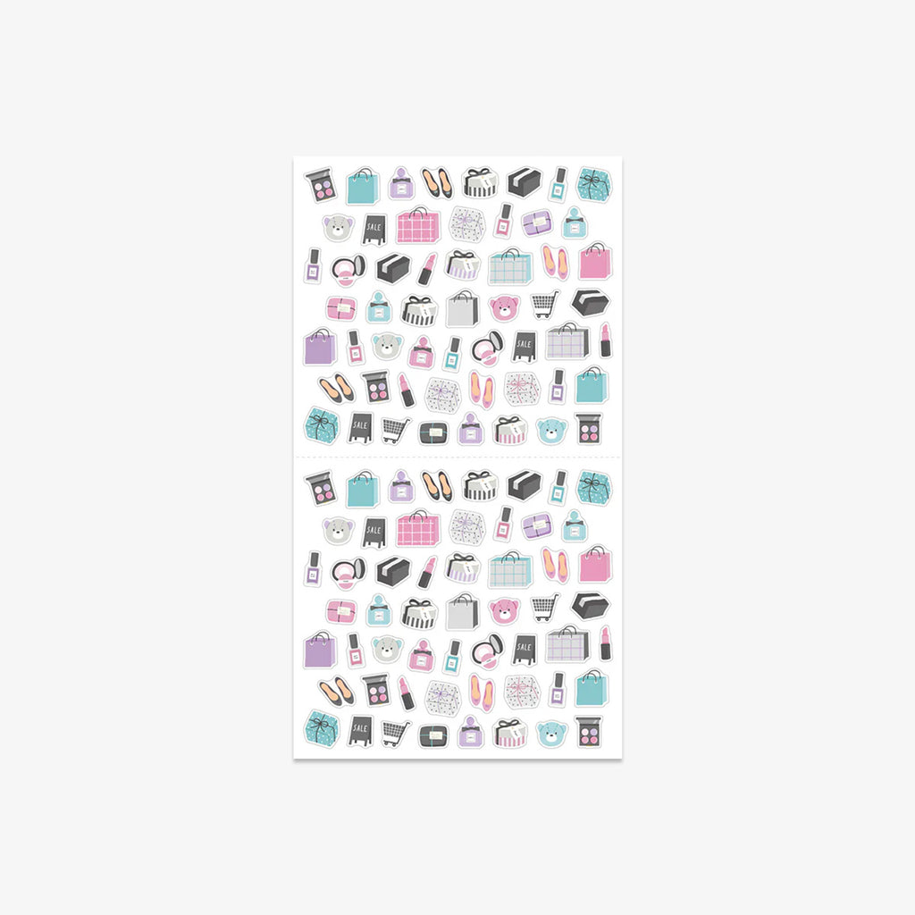 CALENDAR STICKERS // SHOPPING