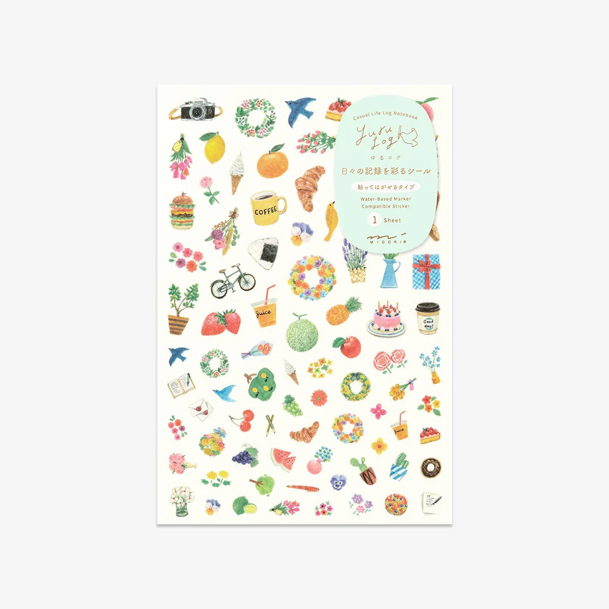 CALENDAR STICKERS // YURU LOG STICKERS