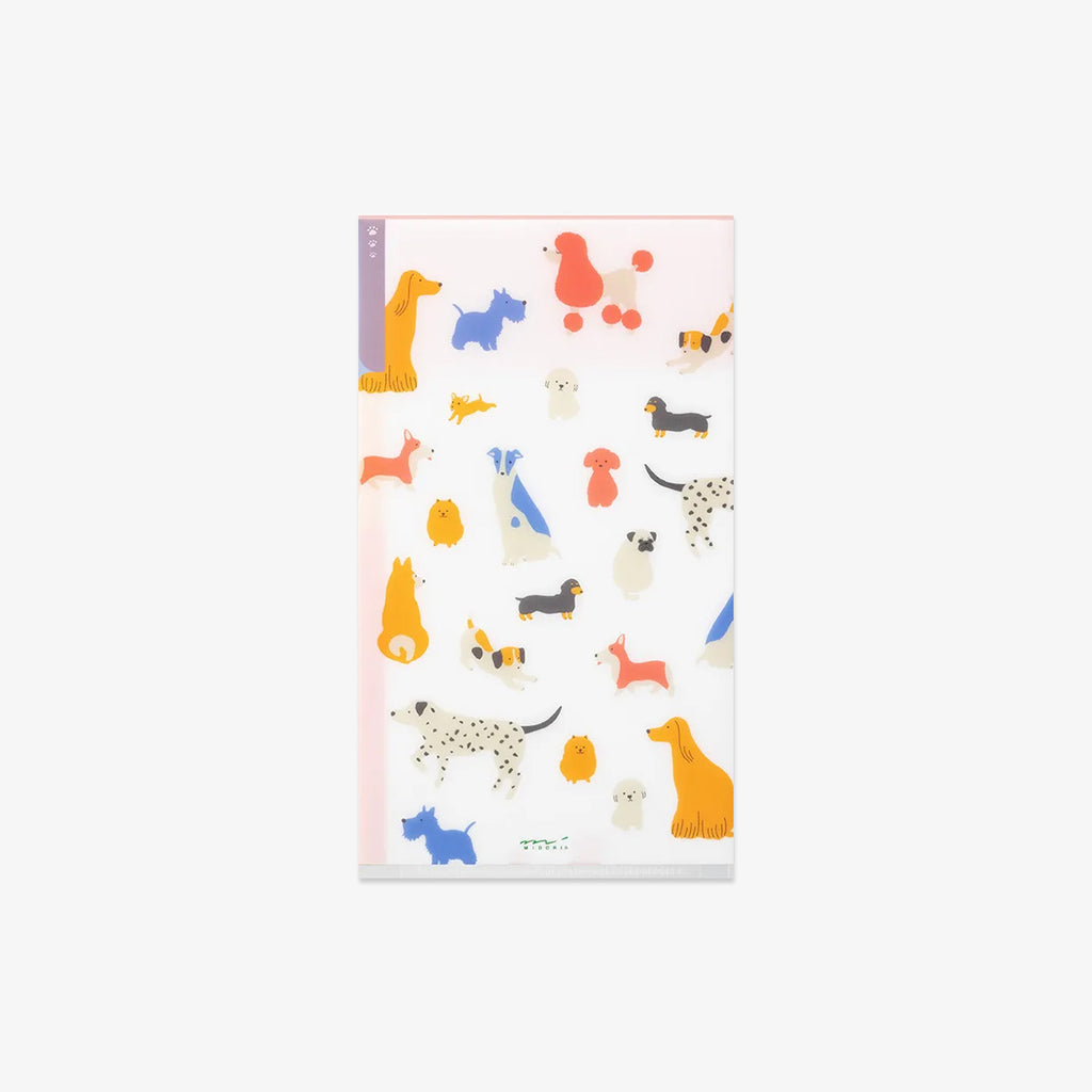 3 POCKET FOLDER A5 SLIM // DOGS