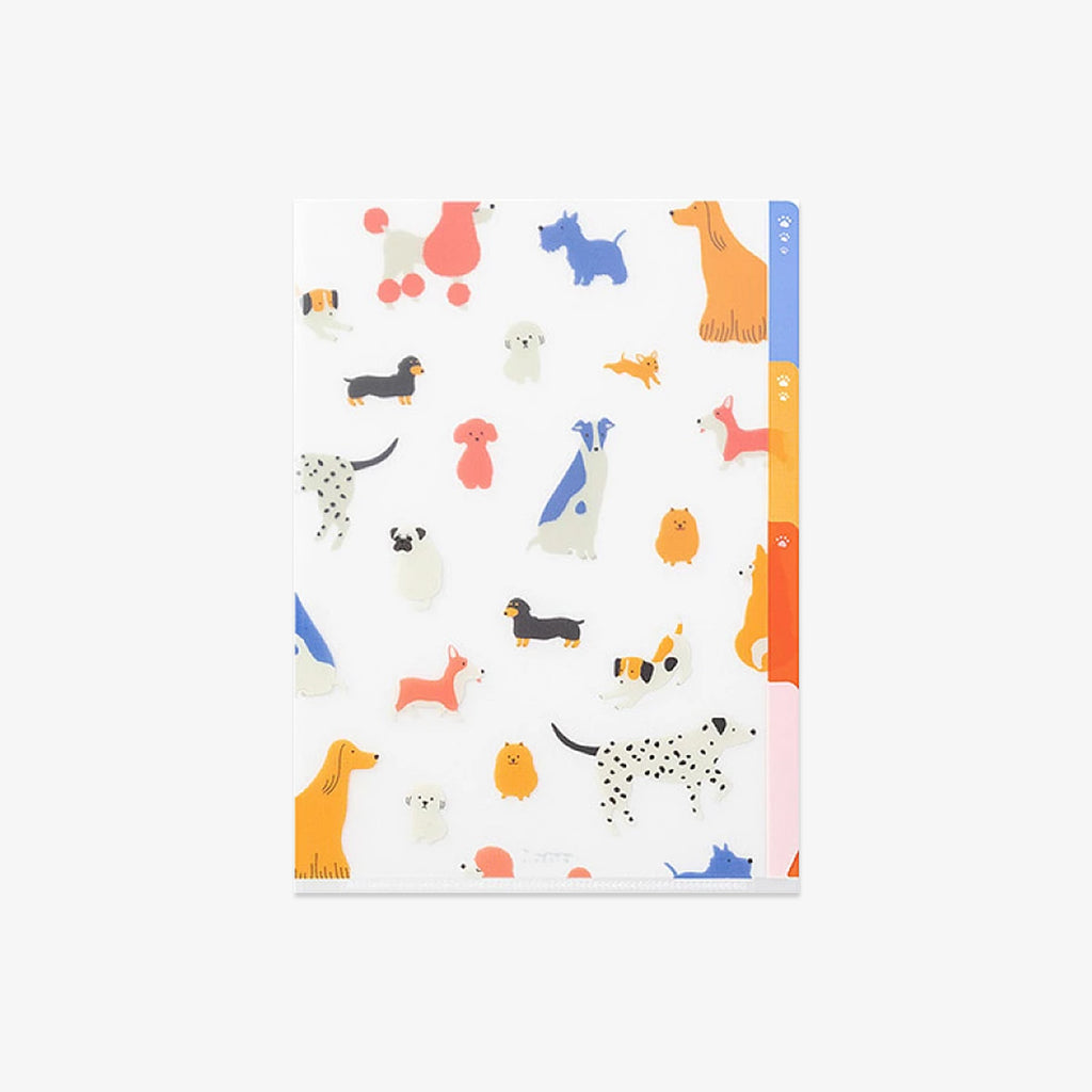 3 POCKET FOLDER A5 // DOGS