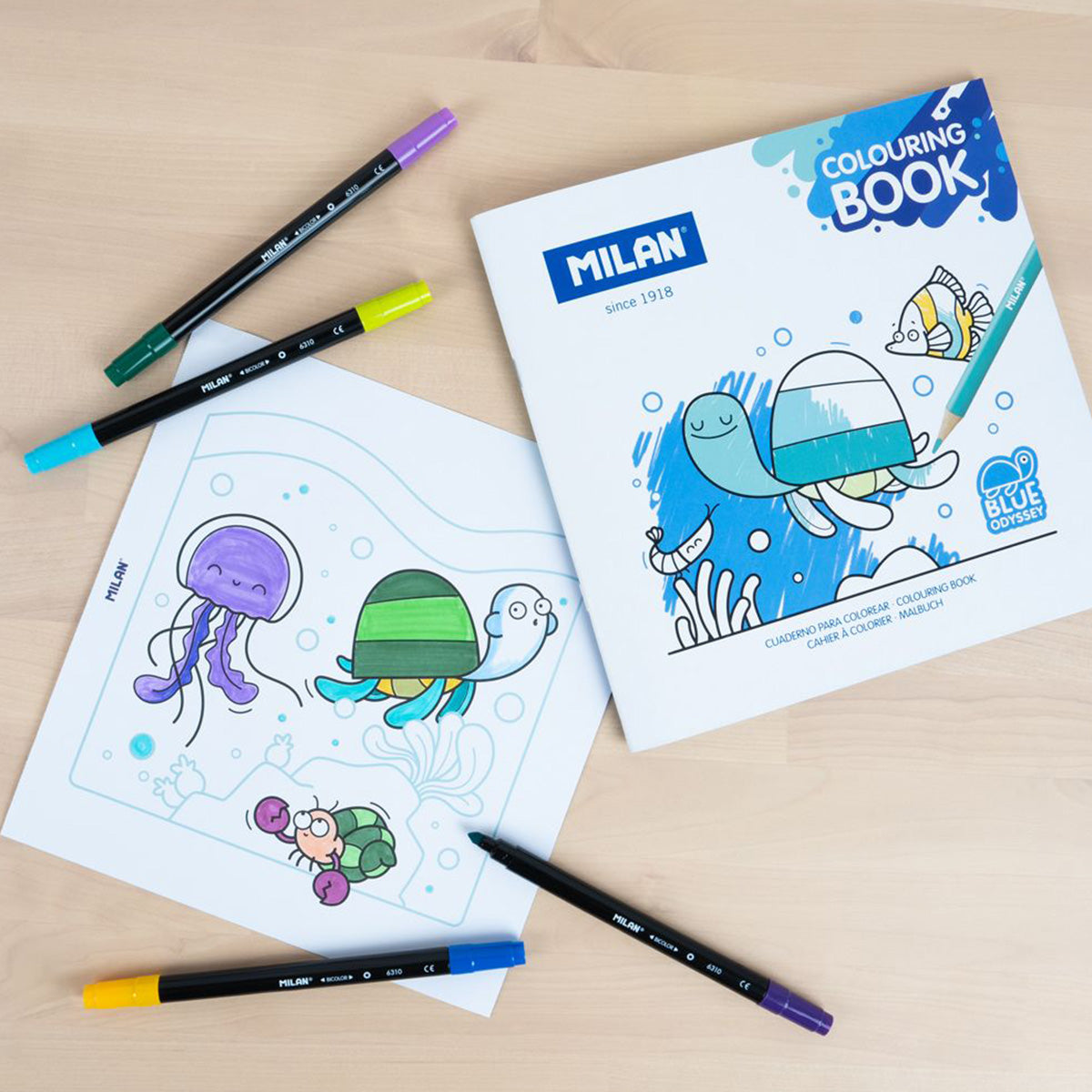 COLOURING BOOK // OCEAN