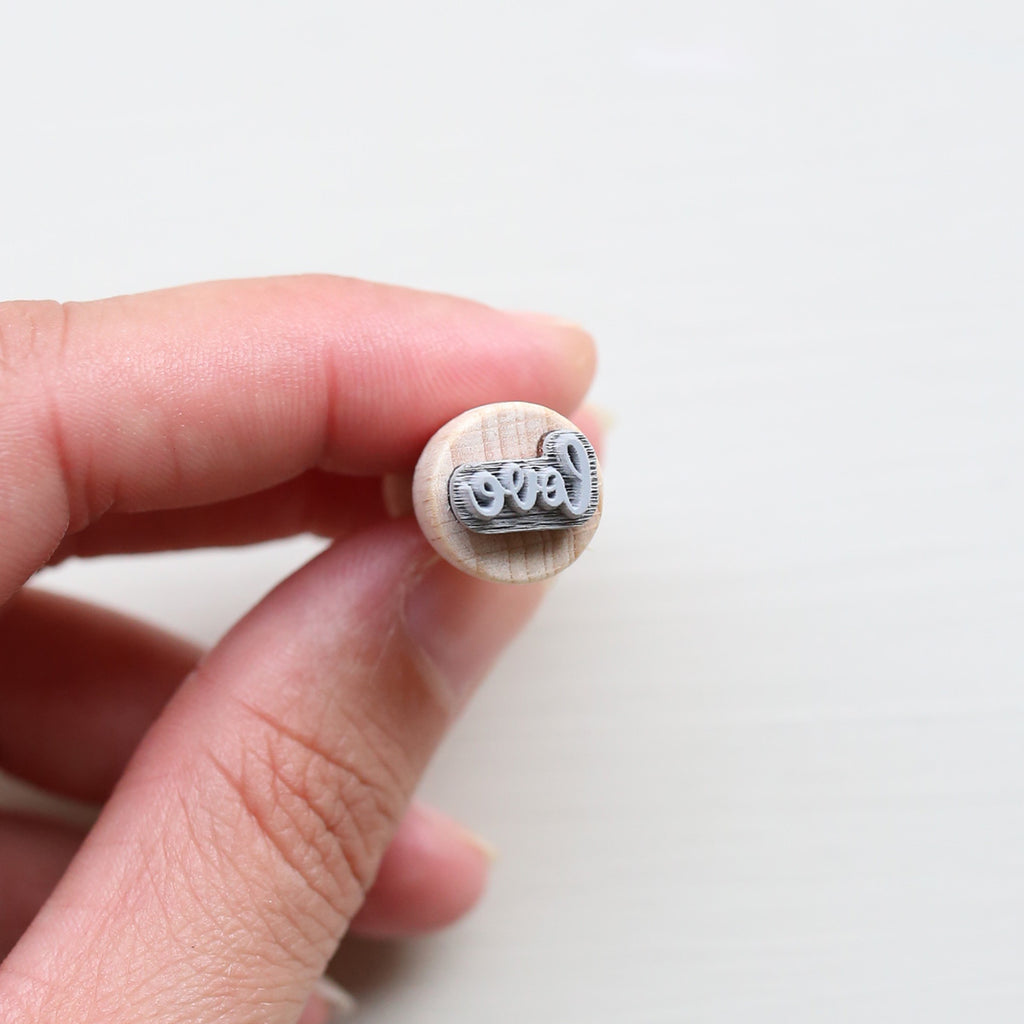 MINI STEMPEL // LOVE