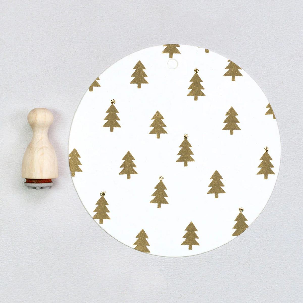 MINI RUBBER STAMP // FIR TREE