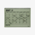 NOTEBOOK CALENDAR 2027 M // KHAKI