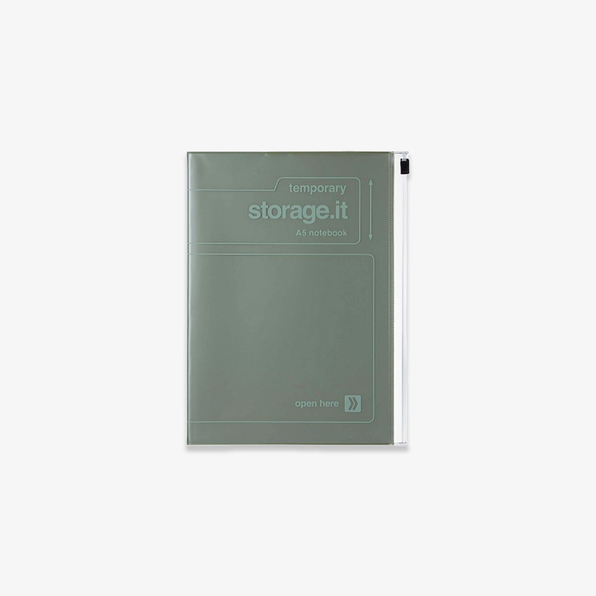 NOTEBOOK A5, STORAGE IT // OLIVE