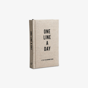 JOURNAL 'ONE LINE A DAY' // CANVAS