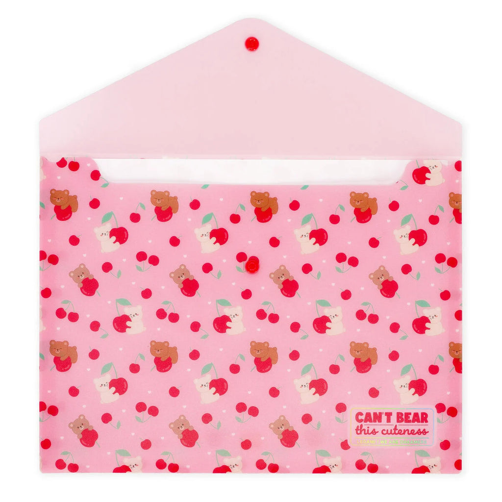 DOKUMENTMAPPE A4 // TEDDY CHERRY