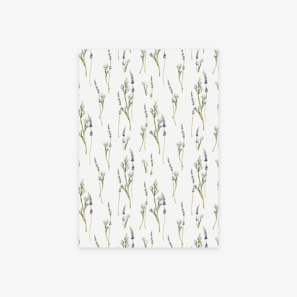 SCRAPBOOKING PAPER A5 // POETIC FLOWERS