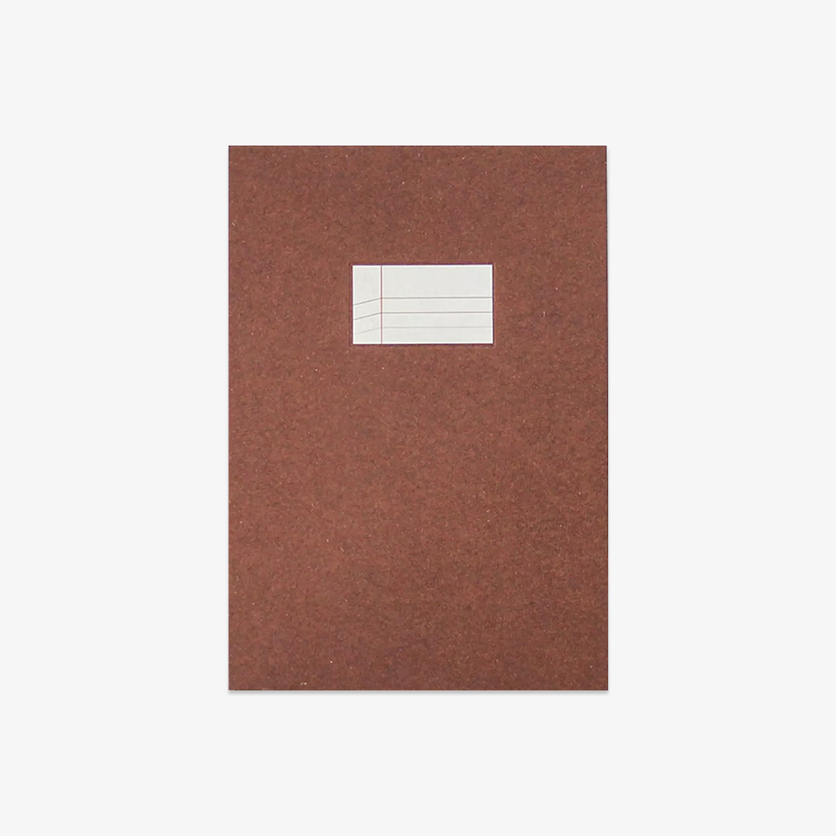 PAPERWAYS PATTERNISM NOTEBOOK // RED BROWN