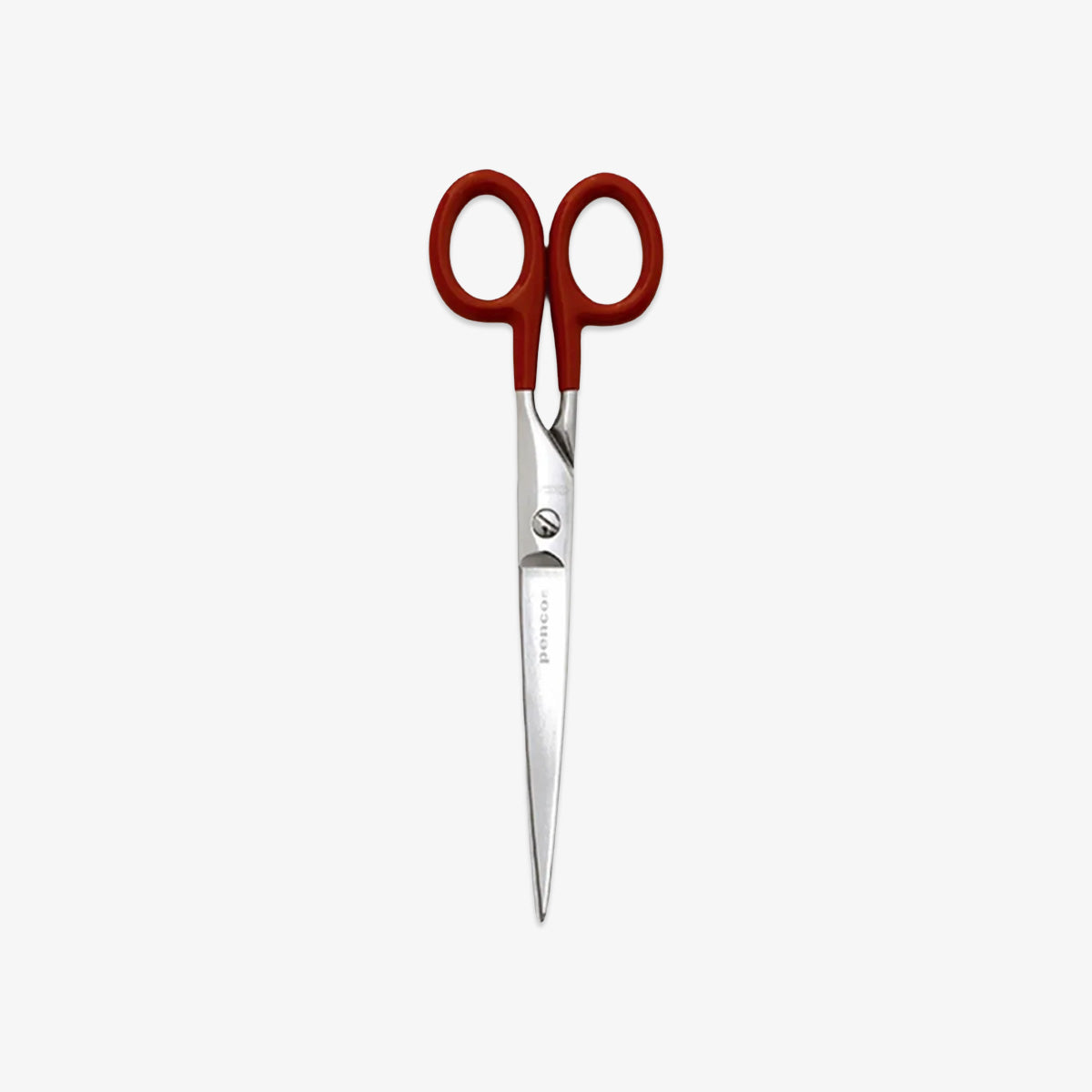 STAINLESS STEEL SCISSORS L // RED