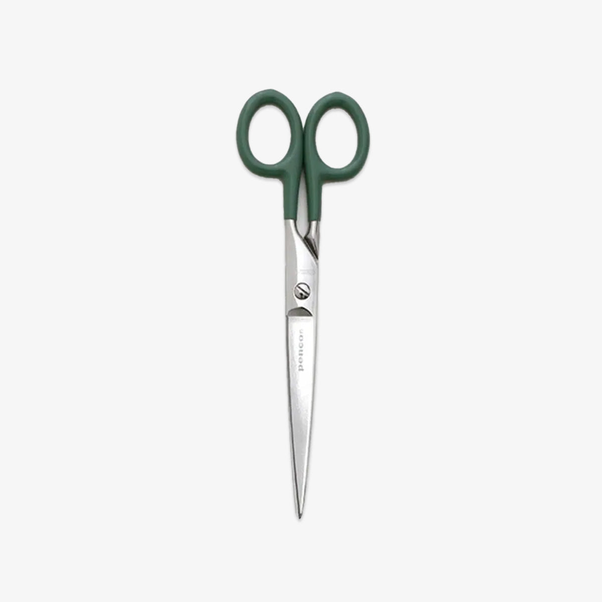 STAINLESS STEEL SCISSORS L // GREEN