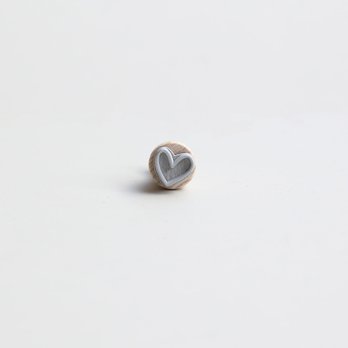 MINI STEMPEL // HJERTE OUTLINE