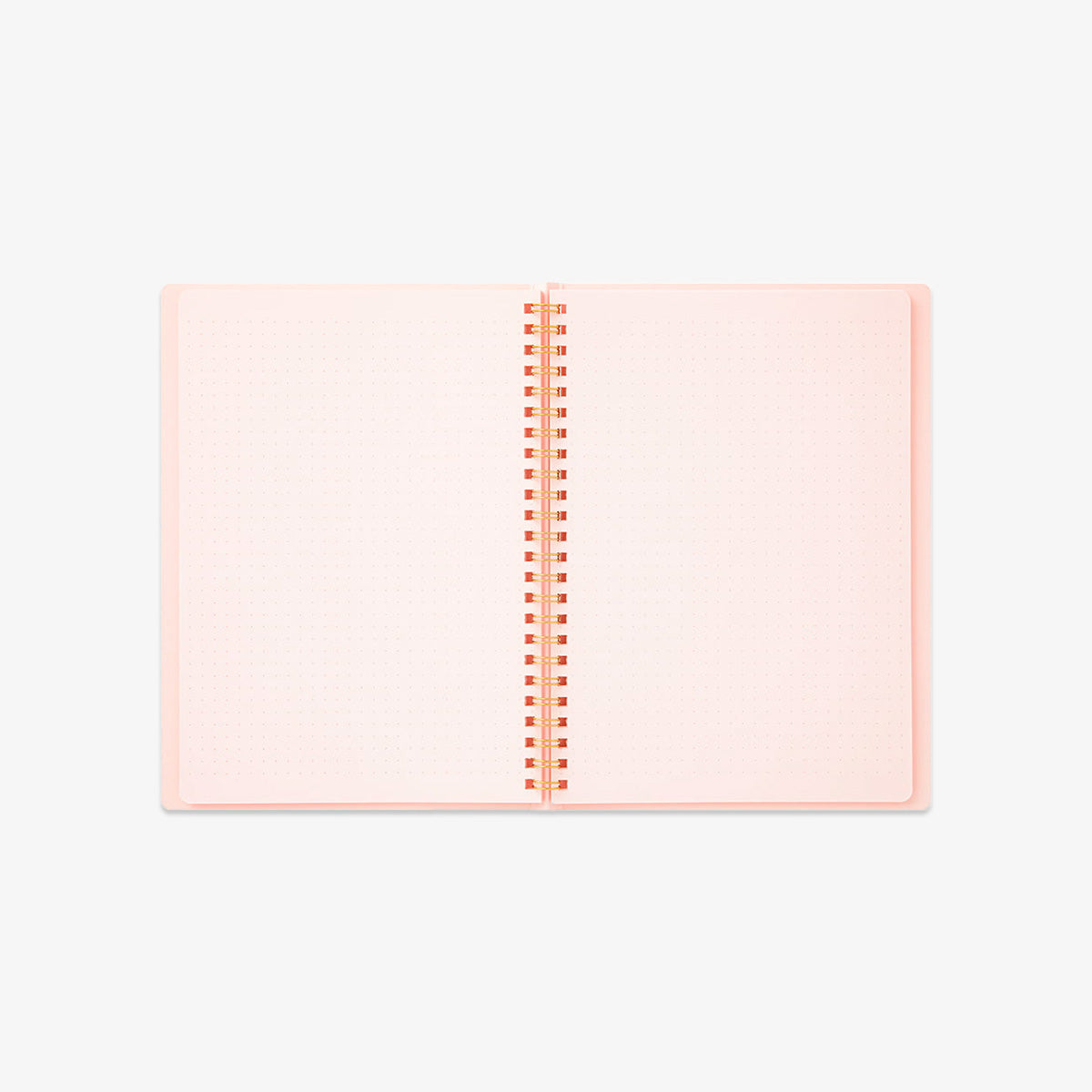 A5 RING NOTEBOOK W. DOT GRID // PINK
