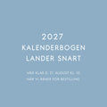 KALENDERBOG 2027 // DANISH