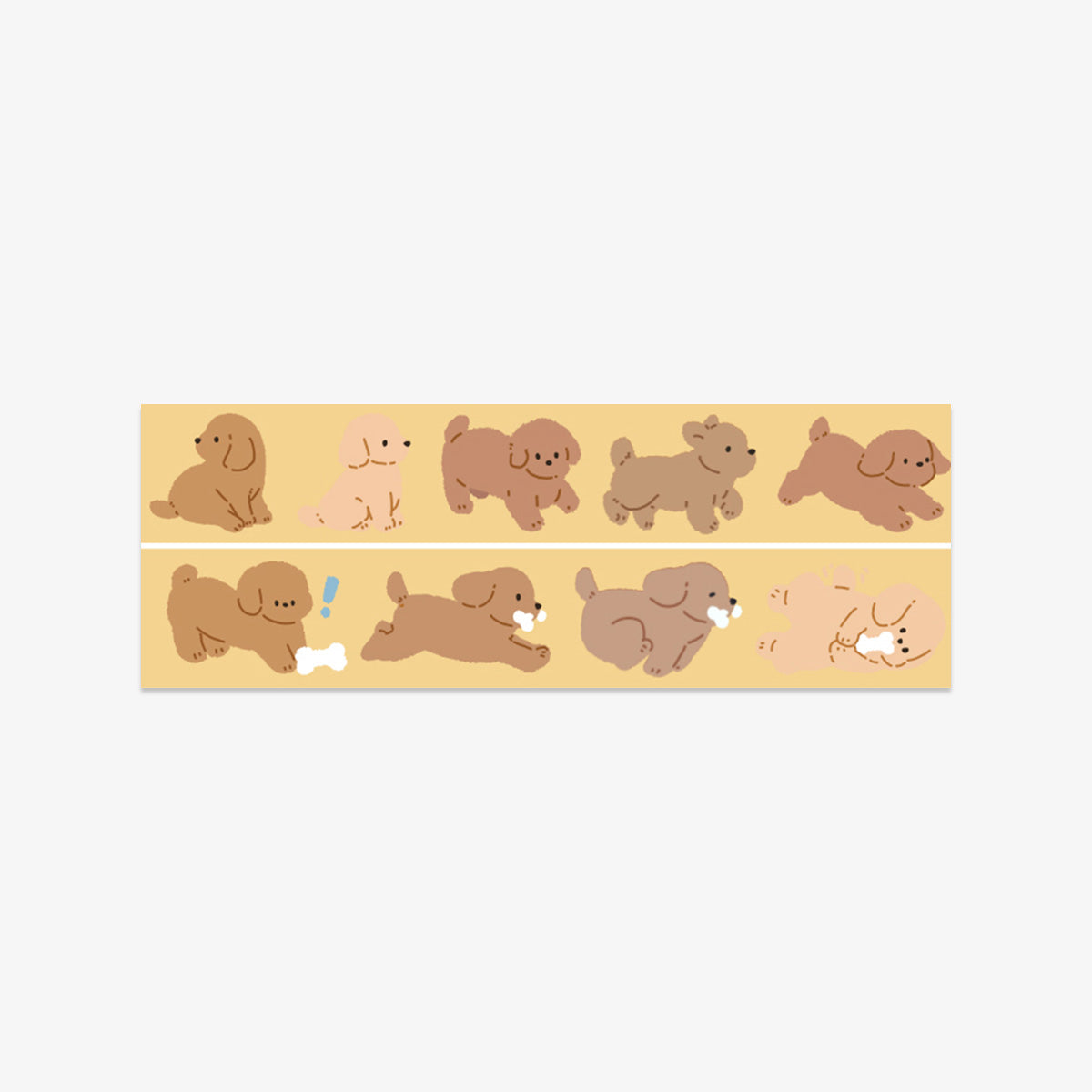 MASKING TAPE // RUNNING PUPPY