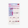 ADHESIVE LABELS WITH PROTECTIVE FILM // KITTY