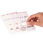 ADHESIVE LABELS WITH PROTECTIVE FILM // KITTY