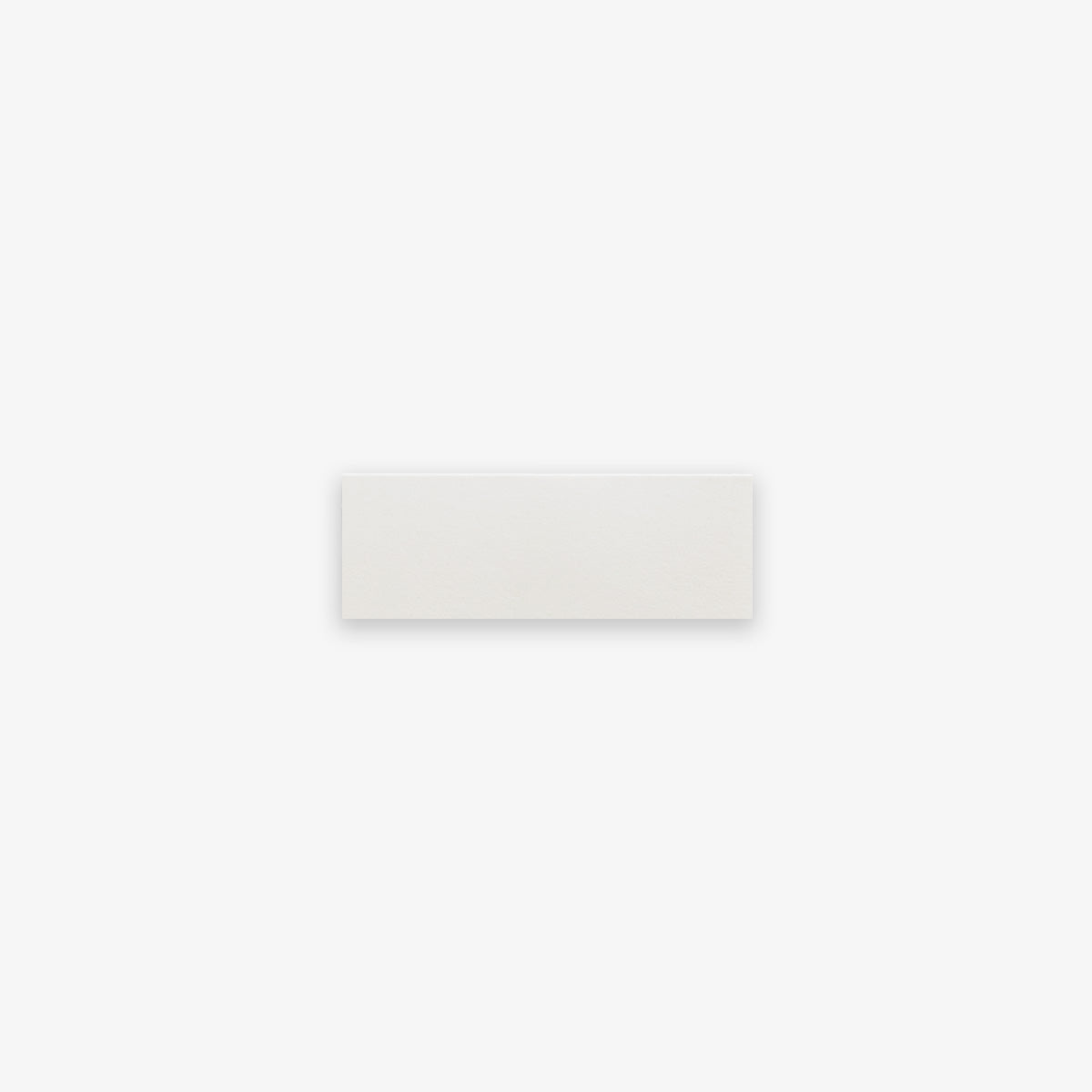 Blank place card for table seating to design for your own on a white background