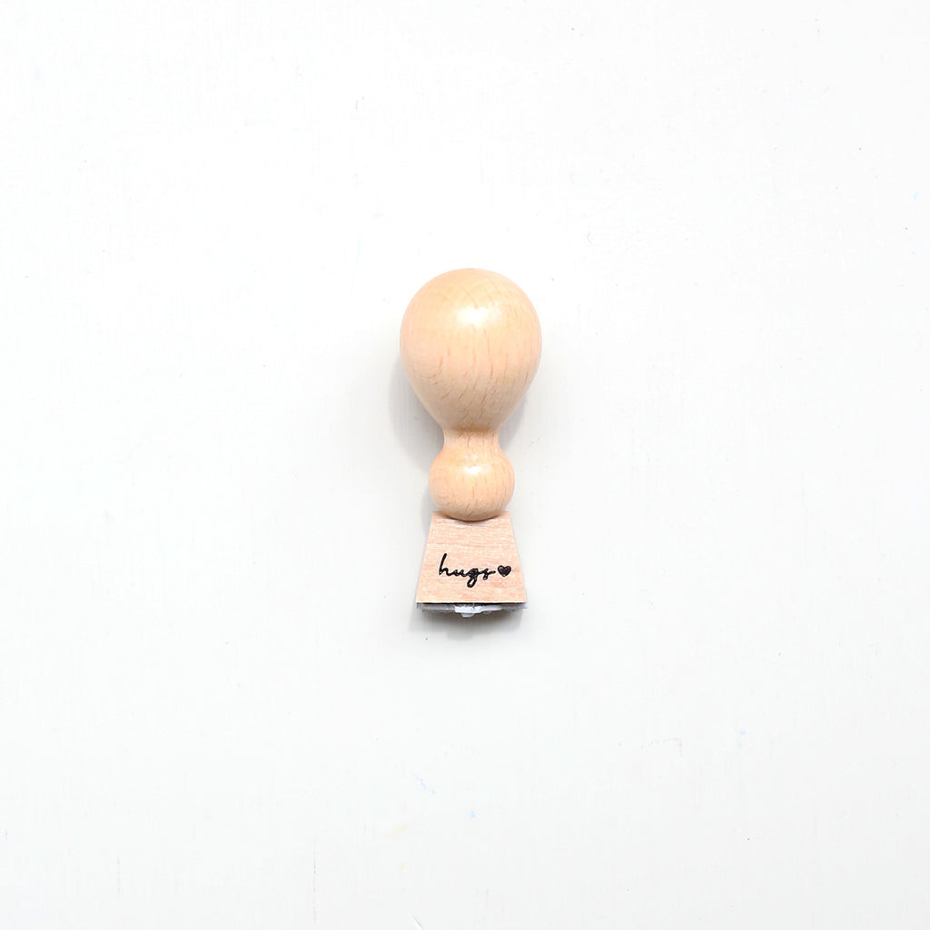 RUBBER STAMP // HUGS WITH LOVE