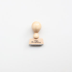 RUBBER STAMP // MERRY CHRISTMAS