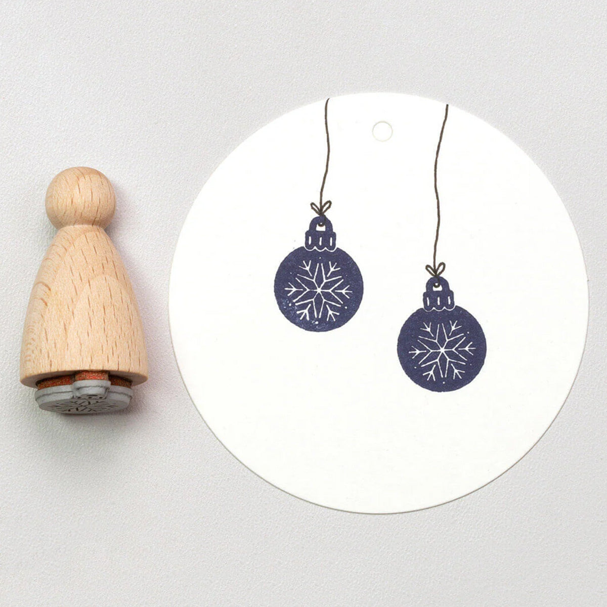 RUBBER STAMP // ORNAMENT