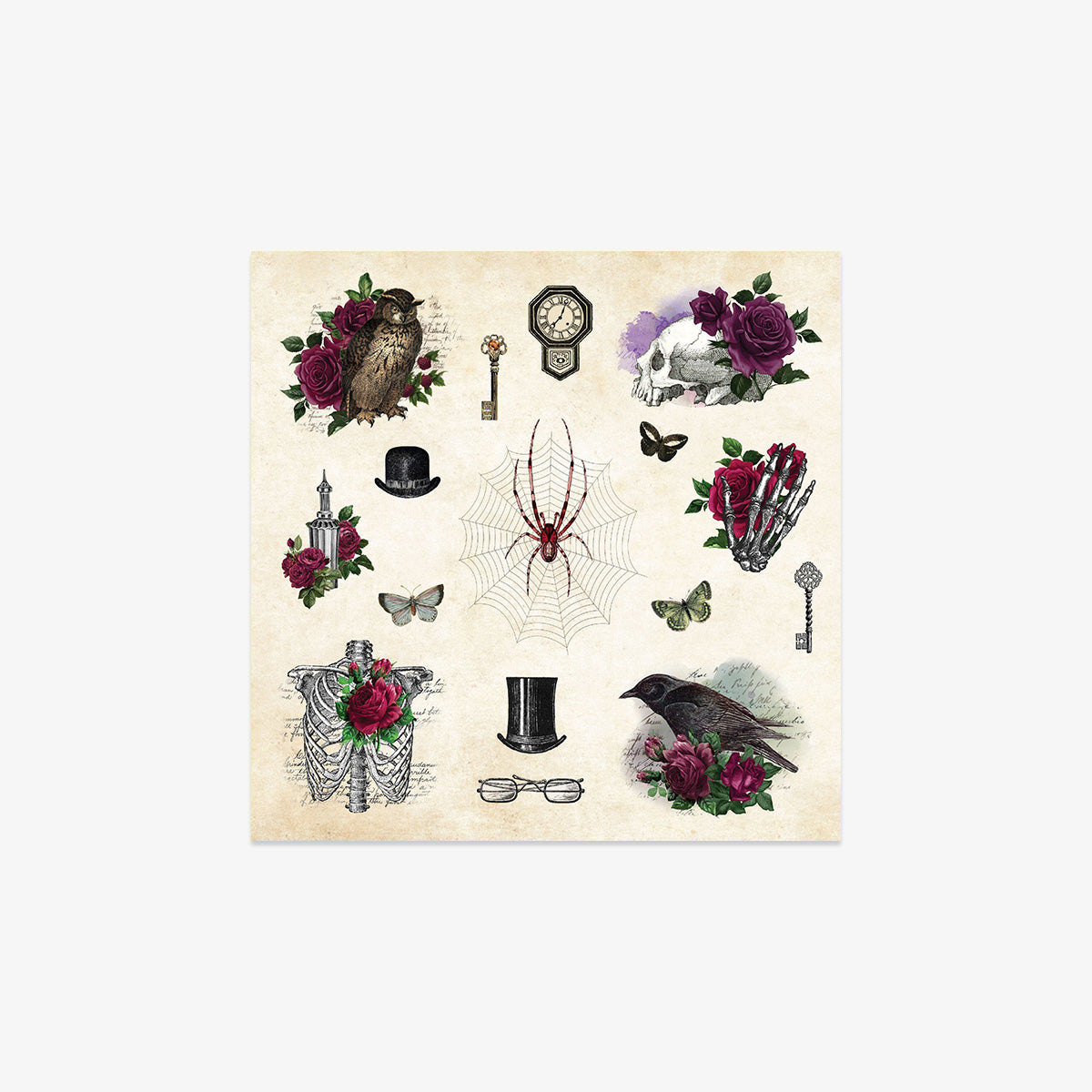 STICKER BOOK // MYSTICAL EPHEMERA!