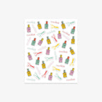 KLISTERMÆRKEBOG // SO. MANY. PLANNER STICKERS.