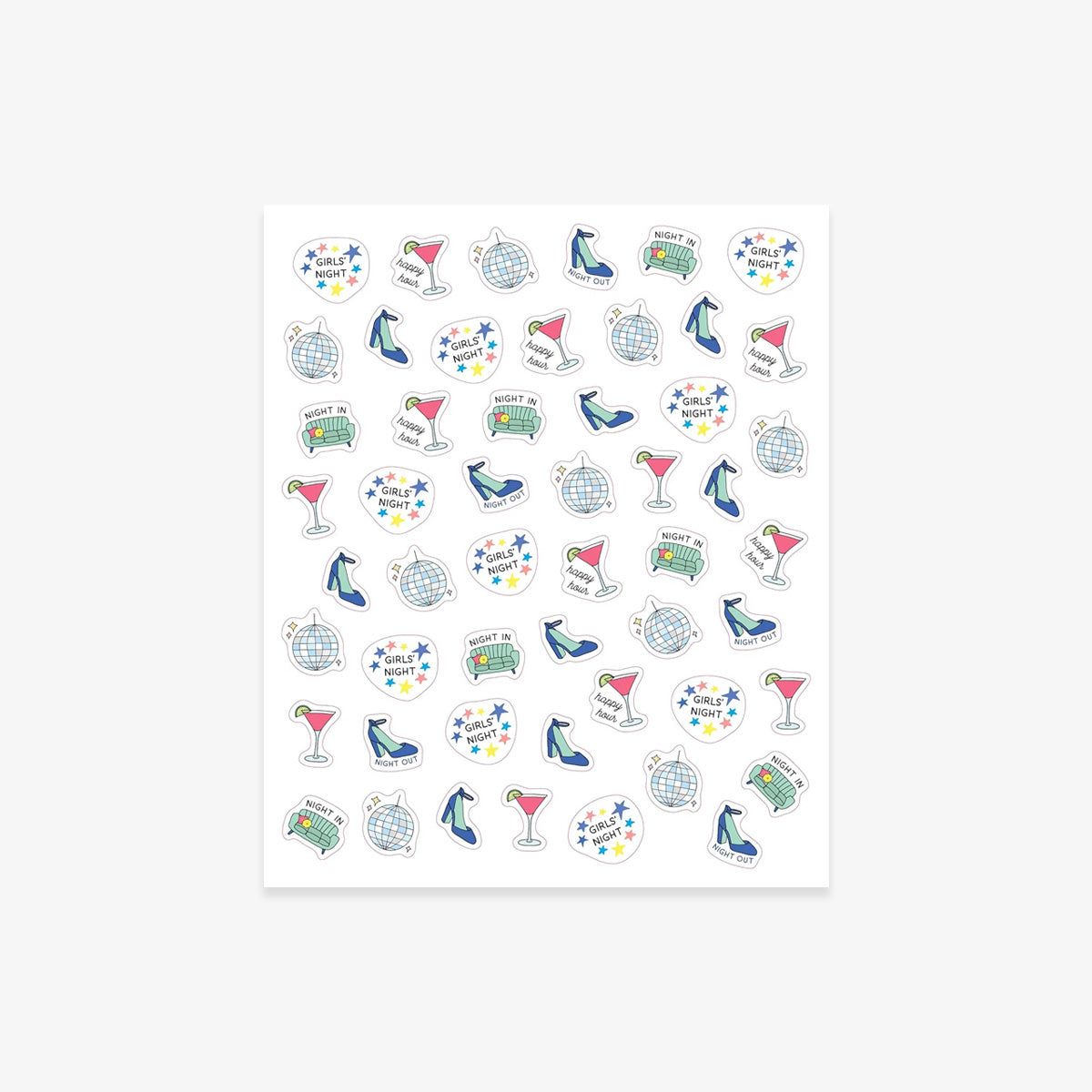 KLISTERMÆRKEBOG // SO. MANY. PLANNER STICKERS.