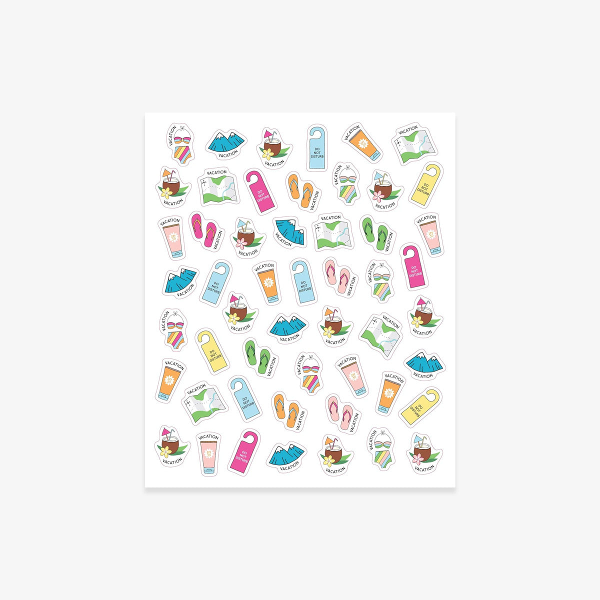 KLISTERMÆRKEBOG // SO. MANY. PLANNER STICKERS.