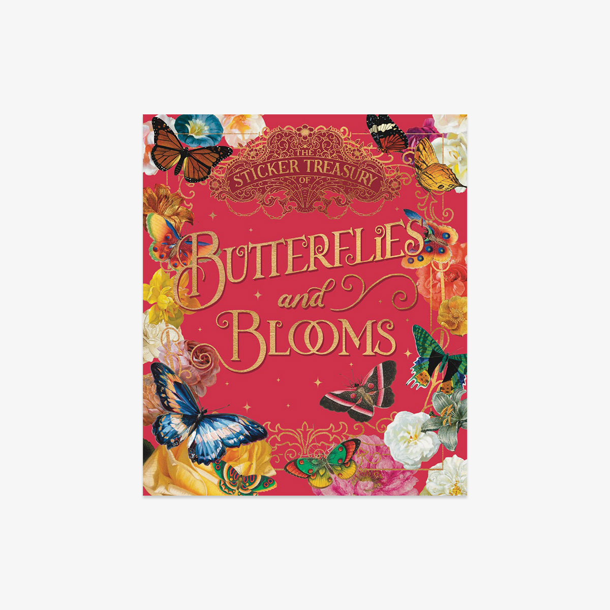 STICKER BOOK // BLOOMS AND BUTTERFLIES