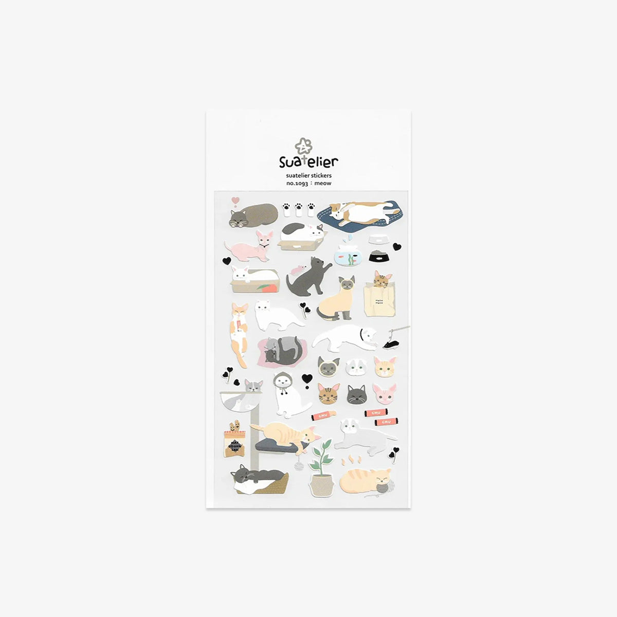 DAILY STICKERS // MEOW