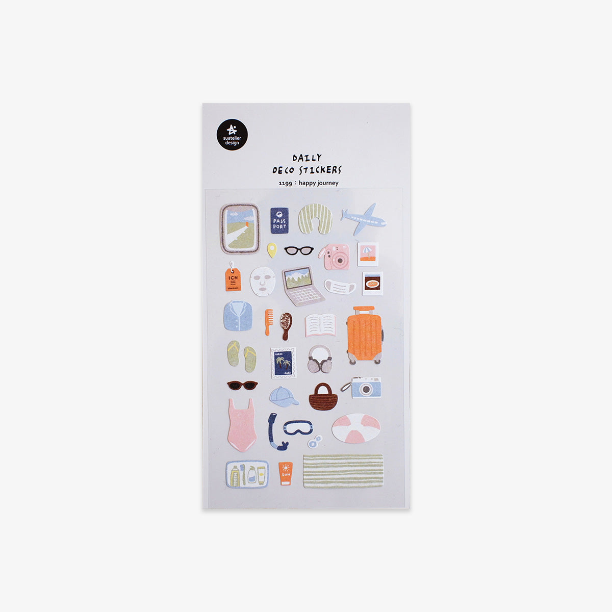 DAILY STICKERS // HAPPY JOURNEY