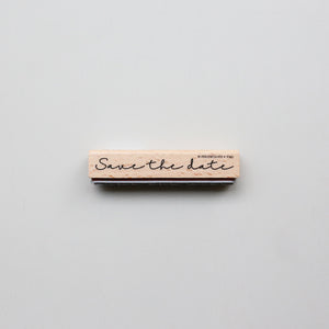 RUBBER STAMP // SAVE THE DATE