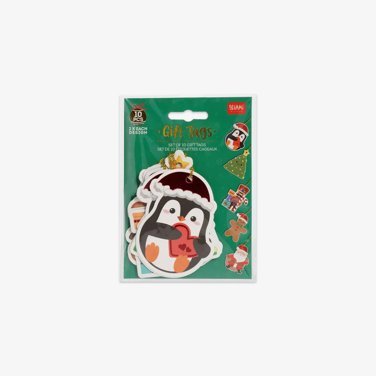 CHRISTMAS GIFT TAGS // SET OF 10