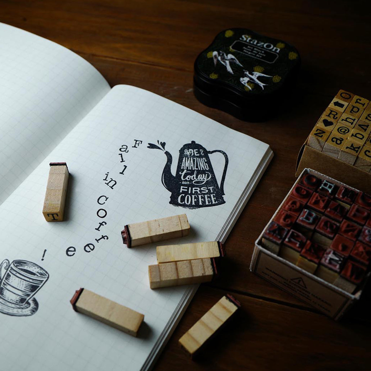 TOOLS TO LIVEBY STAMP SET // LOWERCASE LETTERS