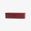 T-190 STEEL TOOL BOX // MØRKERØD