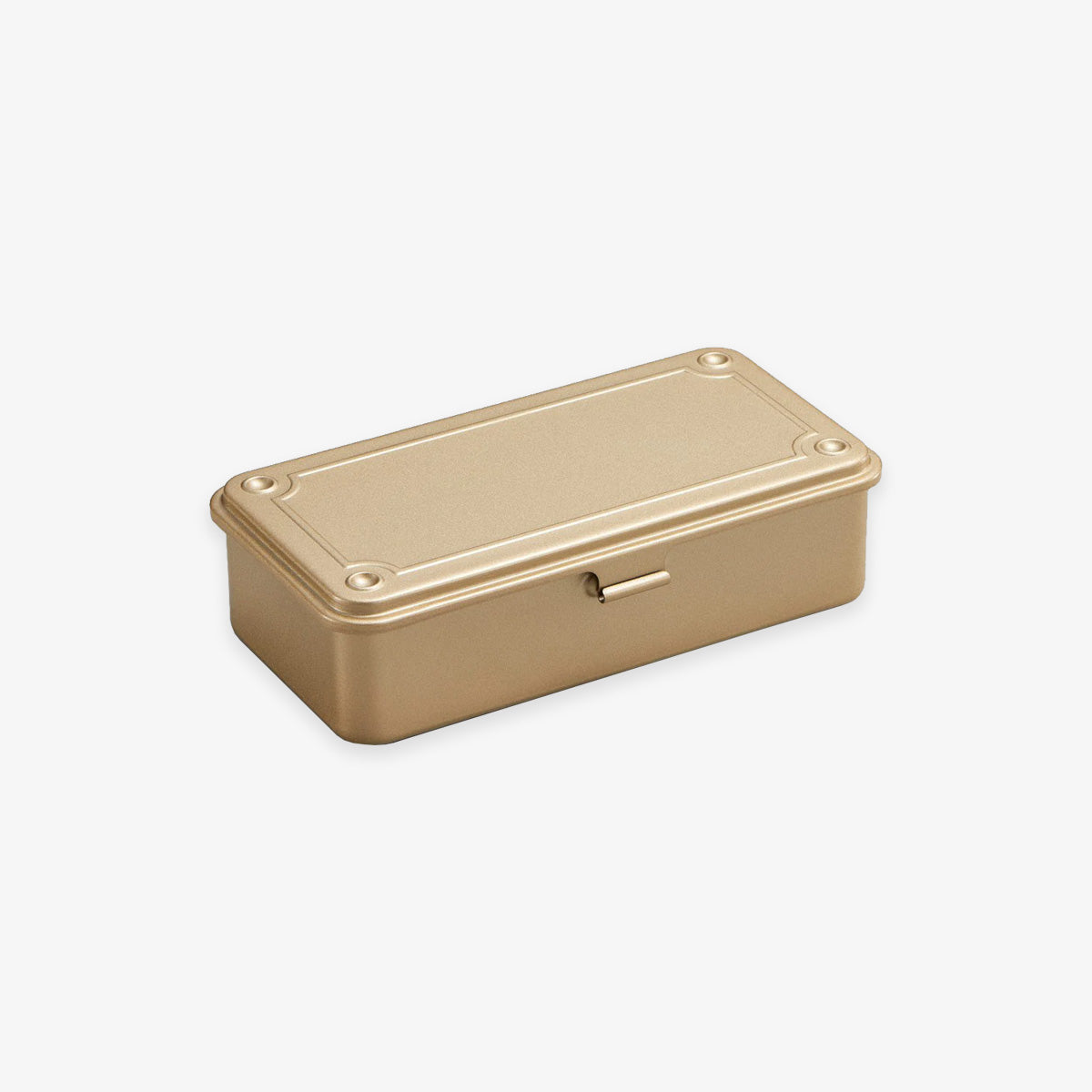 T-190 STEEL TOOL BOX // GOLD