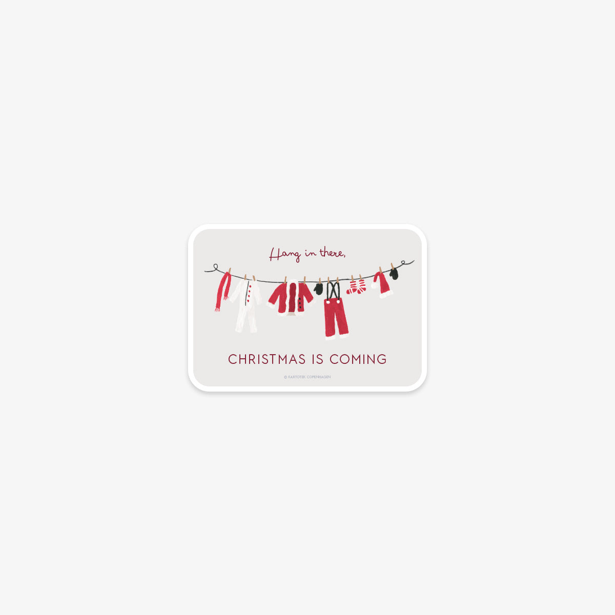 VINYLKLISTERMÆRKE // SANTA CLOTHES