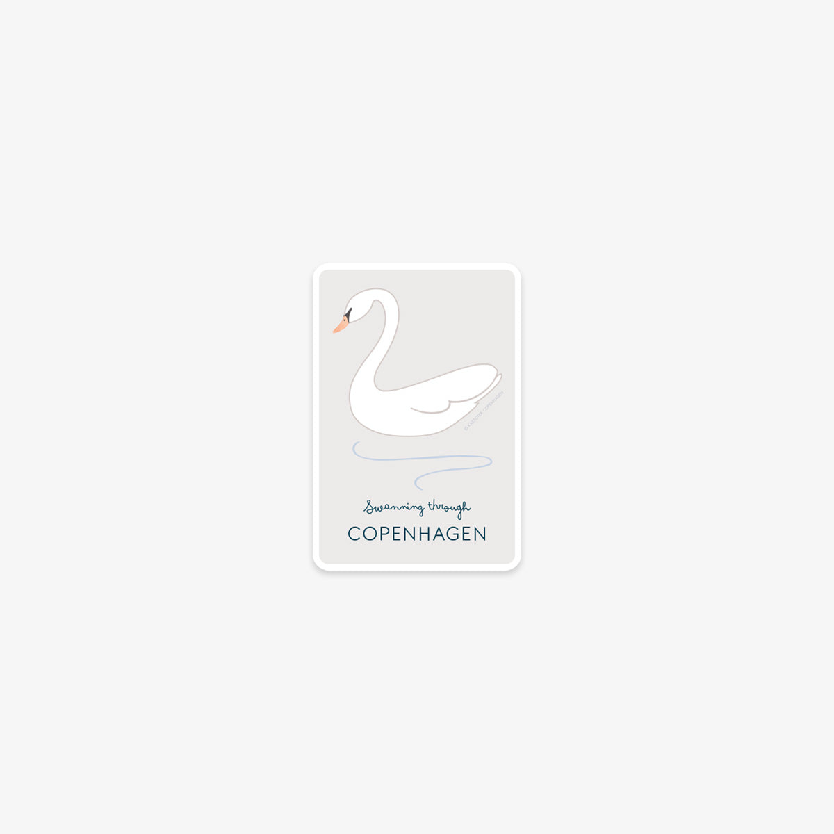 VINYLKLISTERMÆRKE // SWAN