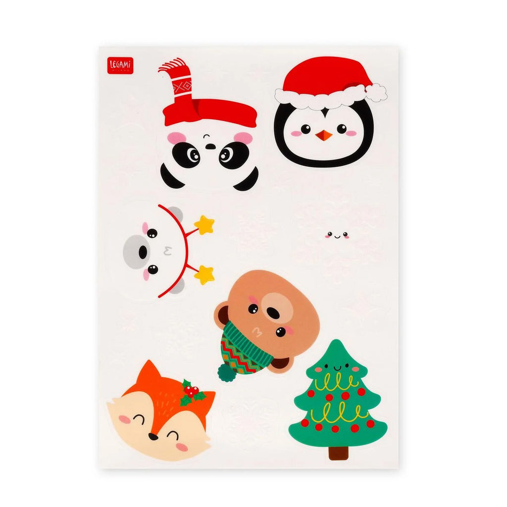 WINDOW CHRISTMAS STICKERS