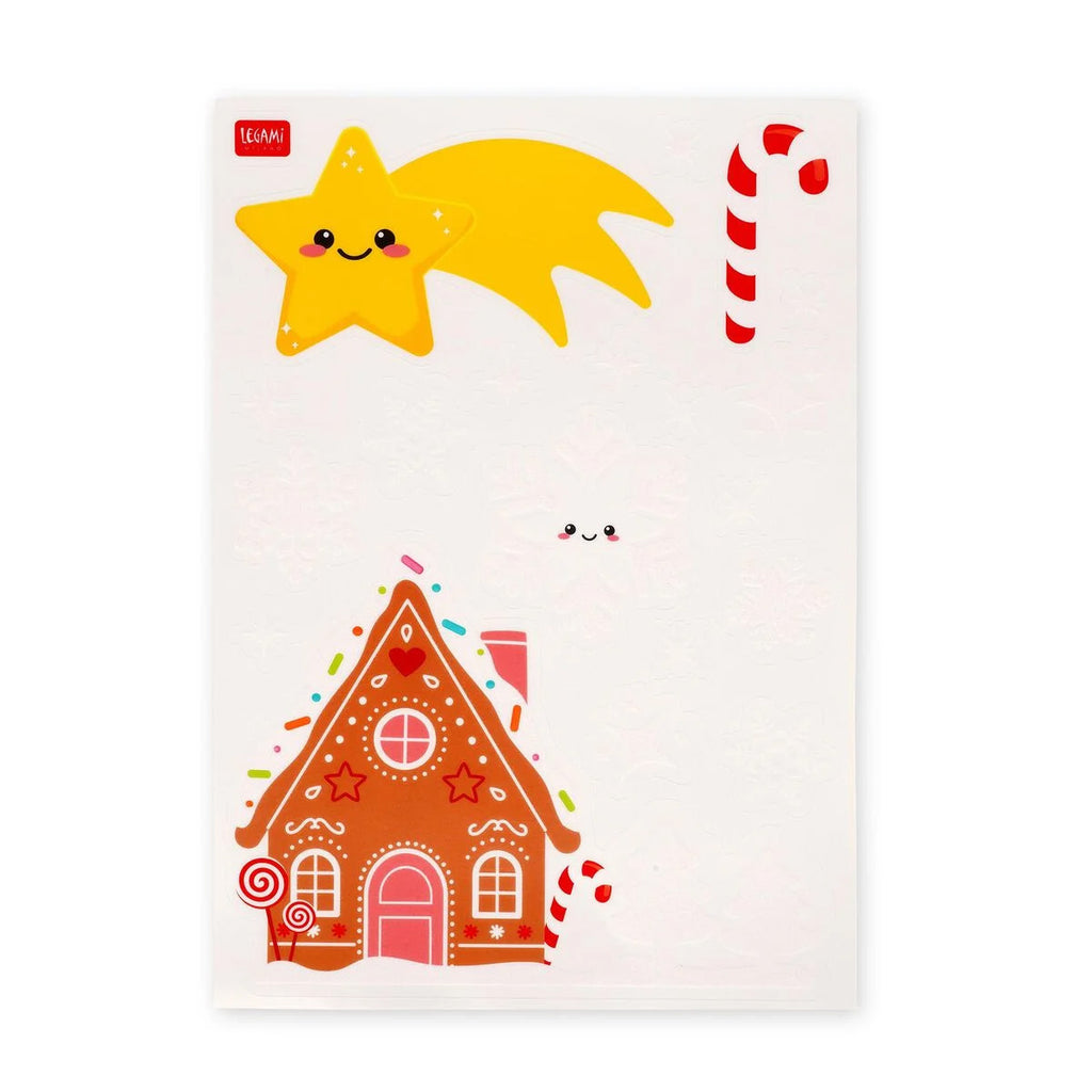 WINDOW CHRISTMAS STICKERS