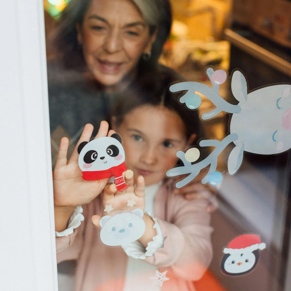 WINDOW CHRISTMAS STICKERS