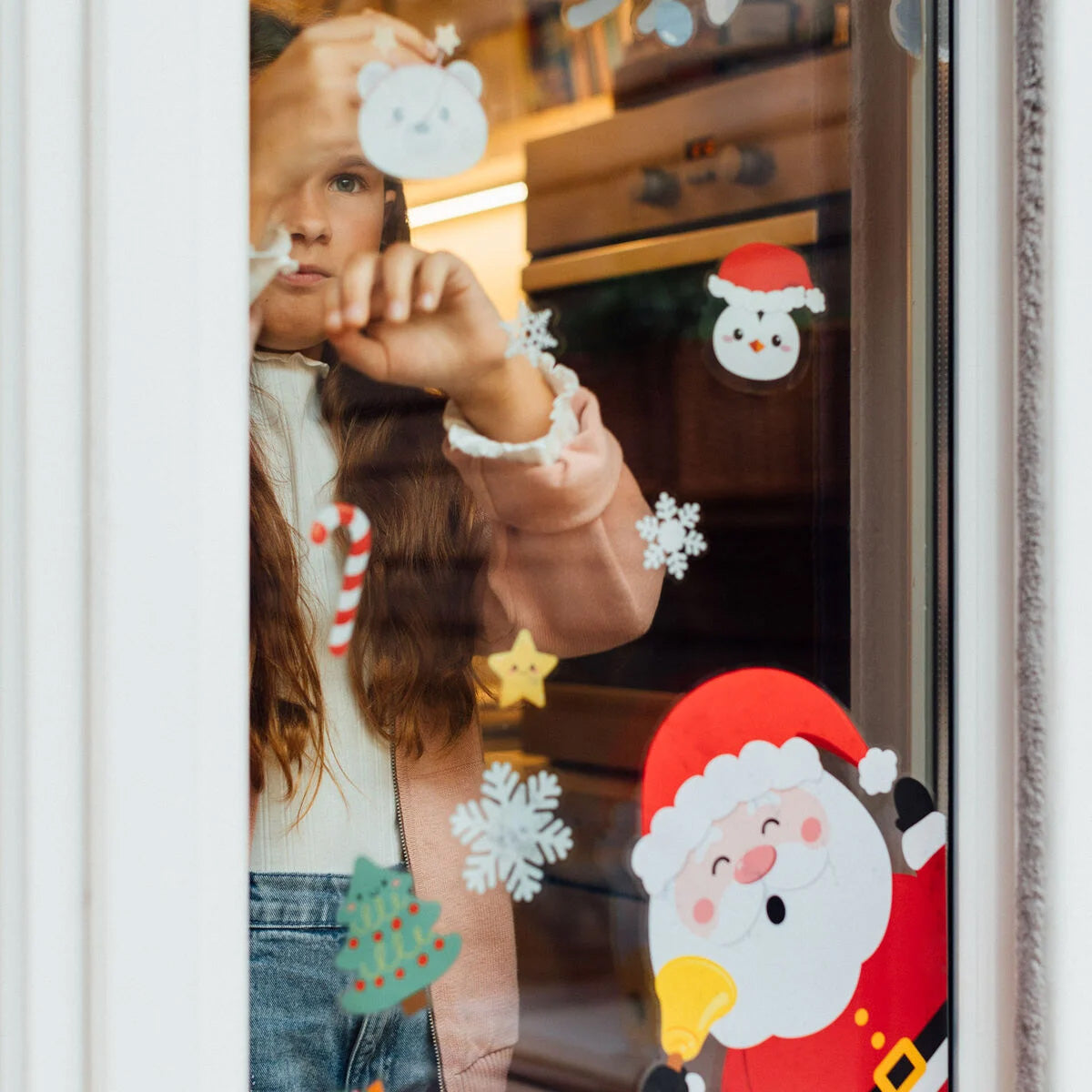 WINDOW CHRISTMAS STICKERS