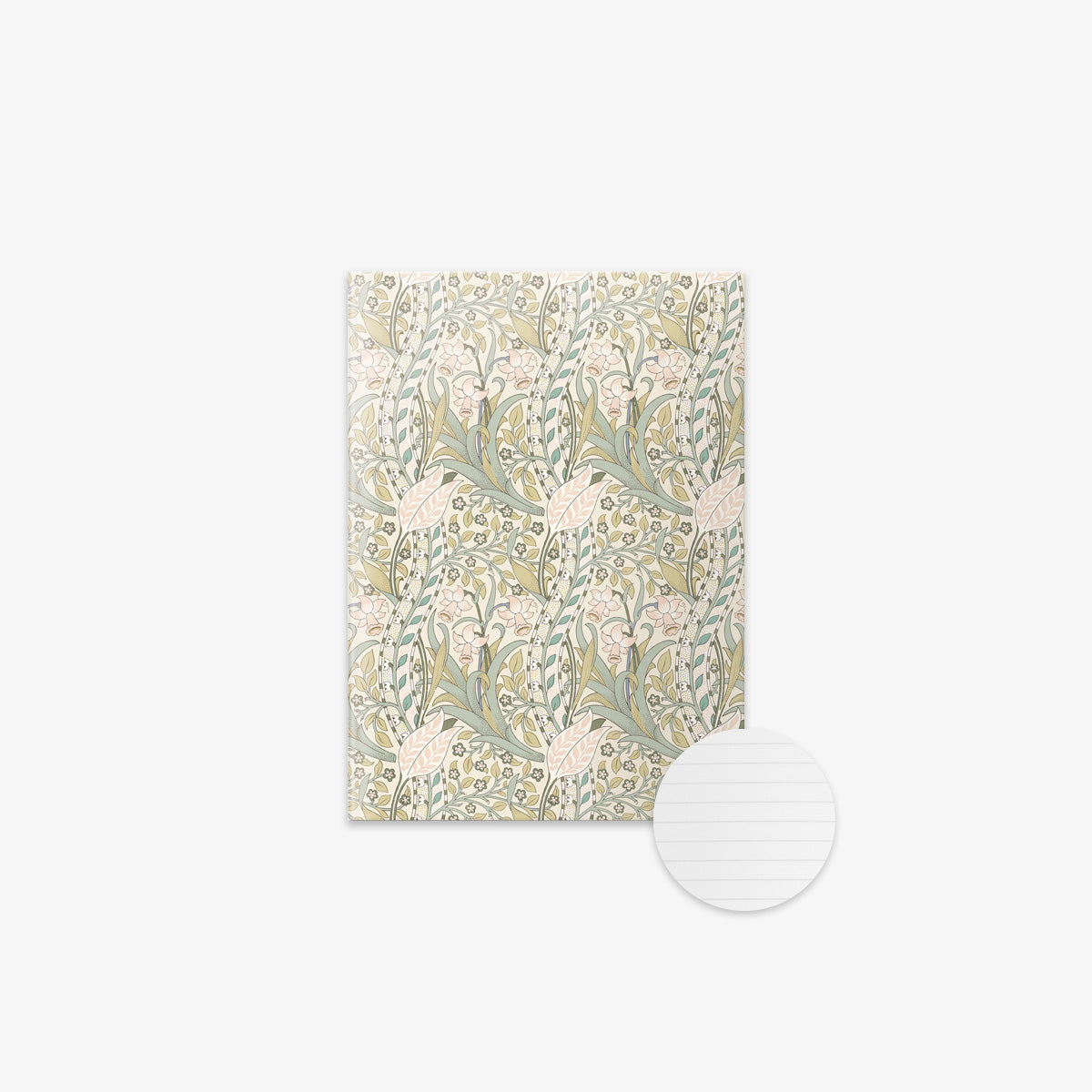 WILLIAM MORRIS NOTEBOOK A6 SET // DAFFODIL, STRAWBERRY THIEF & WILLOW