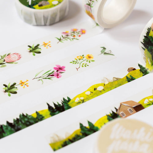 WASHI TAPE // FLOWERS