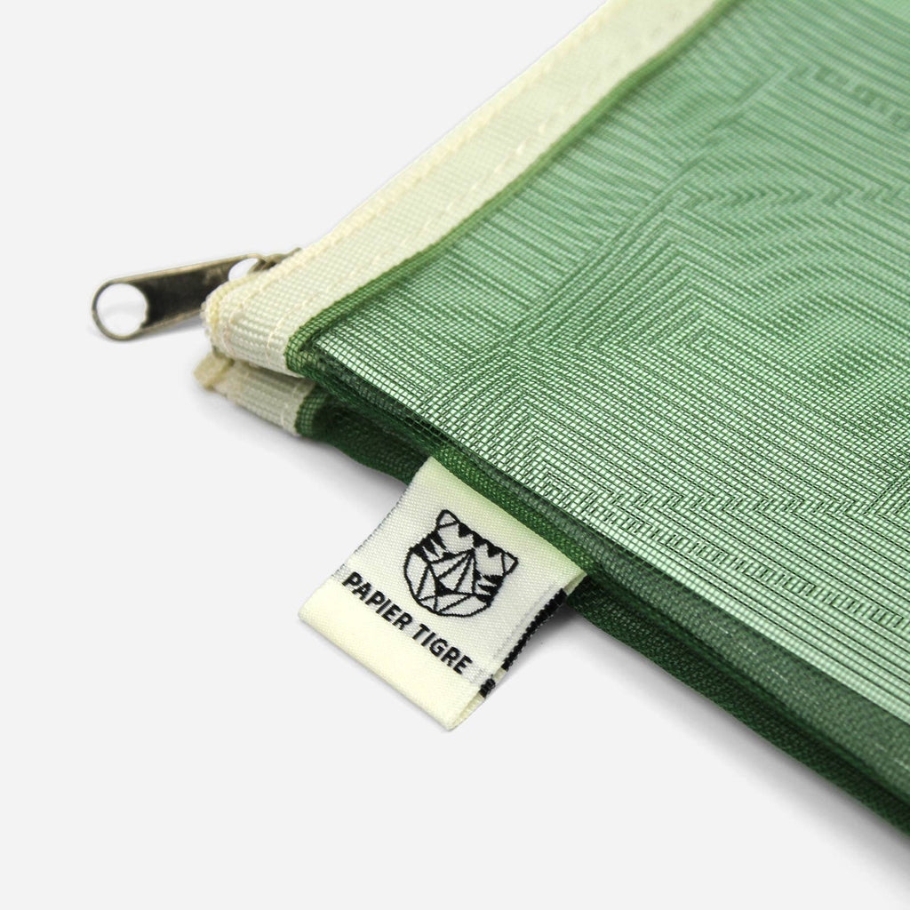 TASKE I NYLON M // SAND & MØRKEGRØN
