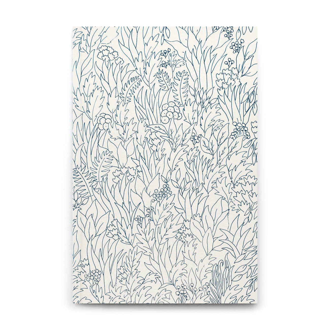 NOTEBOOK M // BLUE FLOWERS