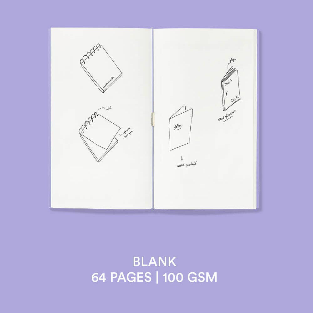 MISHMASH LOG REFILL // NOTEBOOK BLANK